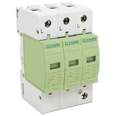 Αντικεραυνικό 3P 20kA 1.8kV 385V/500V Type 2 AC/DC Φωτοβολταϊκά 64307